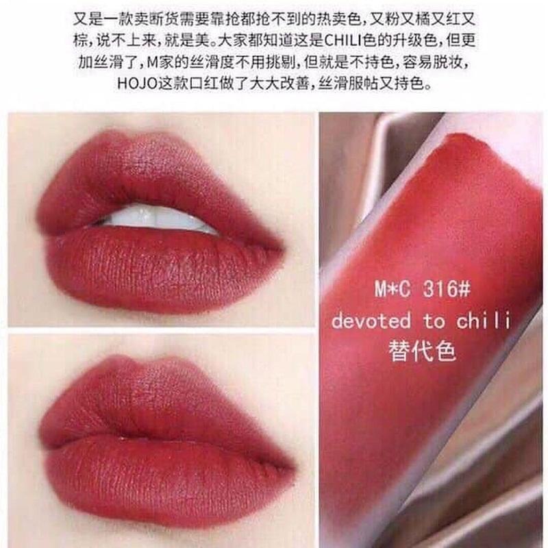 Review Son Hold Live Lipstick – Dòng son thời thượng không thể bỏ lỡ 6 Hold Live Lipstick 316