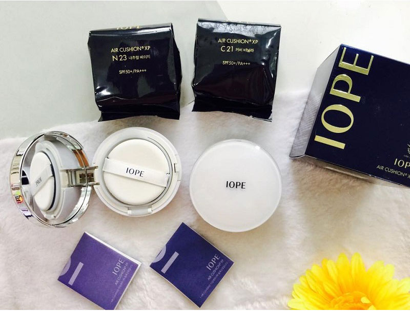 Review phấn nước IOPE chính hãng - Sự lựa chọn hàng đầu của phái đẹp 10 IOPE Air Cushion XP / EX