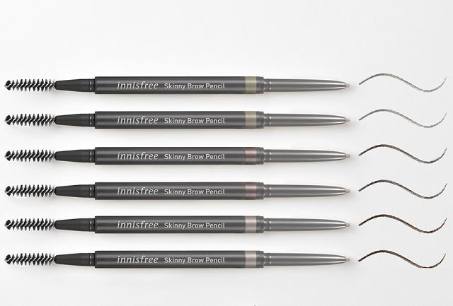 Review chì kẻ mày Innisfree – Dòng sản phẩm làm đẹp Hót Hòn Họt dành cho phái đẹp 7 Innisfree Skinny Brow Pencil