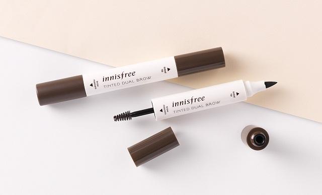 Review chì kẻ mày Innisfree – Dòng sản phẩm làm đẹp Hót Hòn Họt dành cho phái đẹp 9 Innisfree Tinted Dual Brow