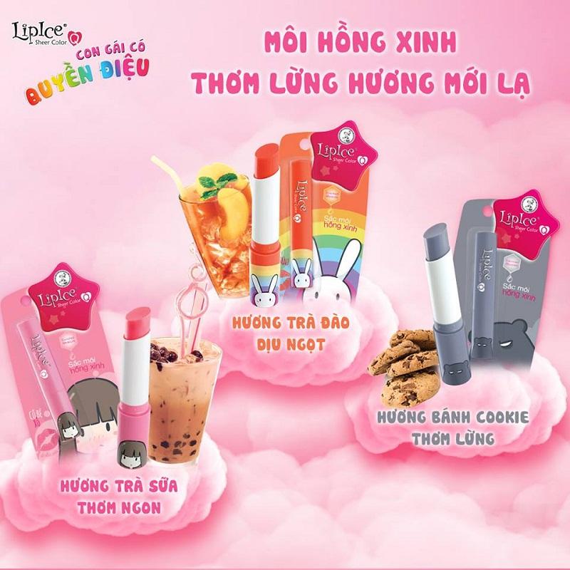 Review Son Lipice – Dòng son dưỡng môi “chất như nước cất” nhất định không thể bỏ lỡ 9 Lipice Sheer Color Q Bestie phiên bản thỏ 7 màu