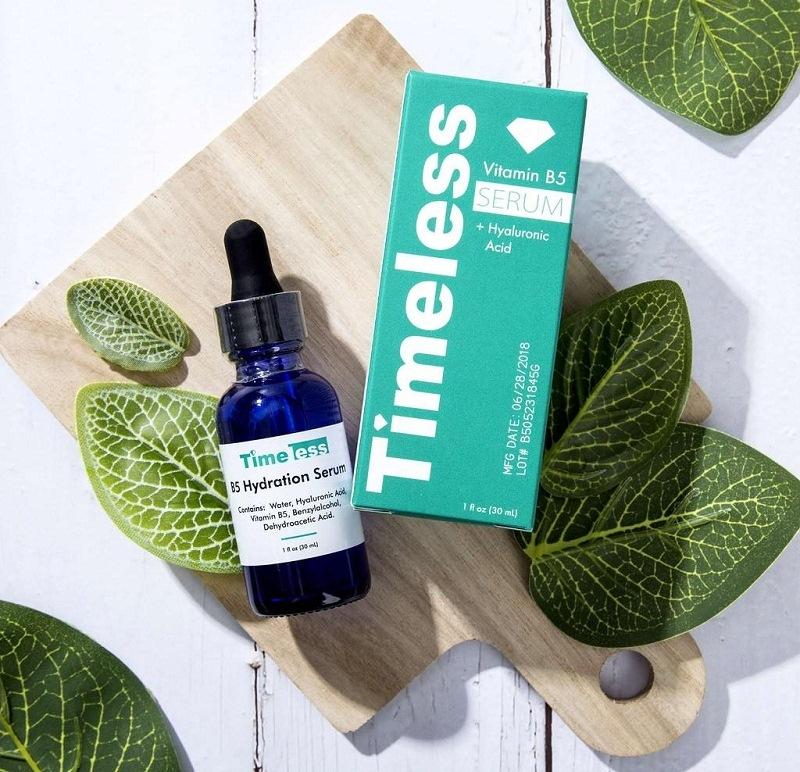 Review Serum Timeless – Sản phẩm chăm sóc da làm triệu trái tim phải đẹp loạn nhịp 3 Serum hiệu Timeless B5 giúp làn da căng mịn