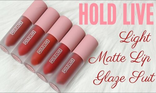 Review 4 dòng Son Hold Live Lipstick – dòng son "hot trend" không thể bỏ lỡ