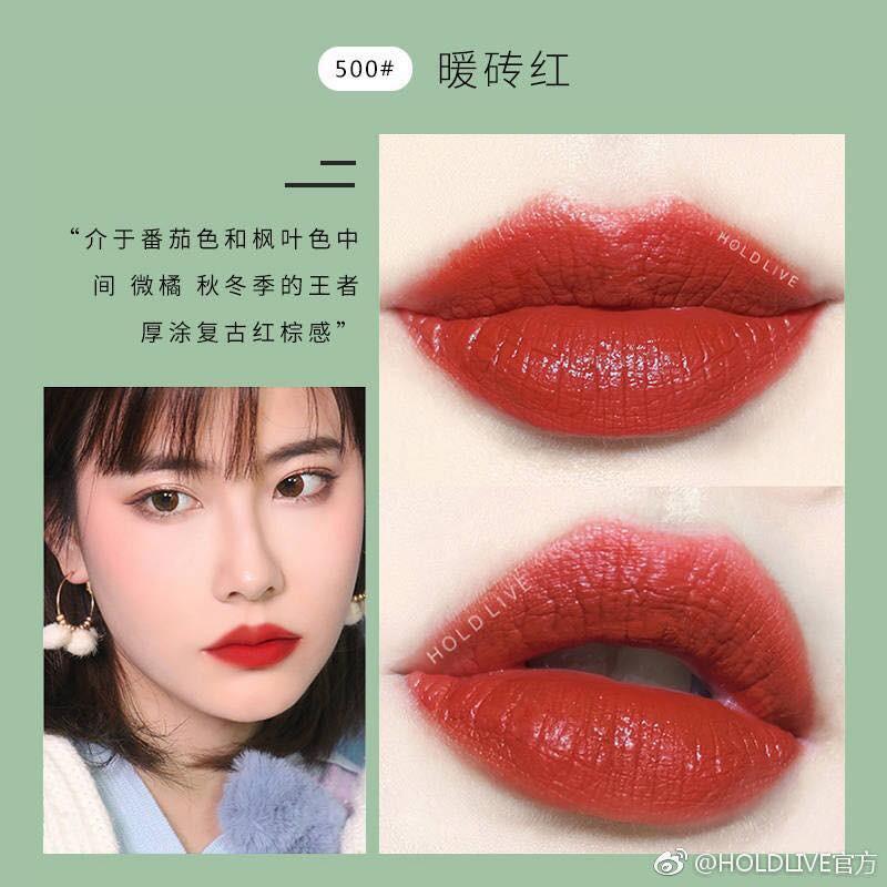 Review Son Hold Live Lipstick – Dòng son thời thượng không thể bỏ lỡ 10 Son Hold Live màu 500