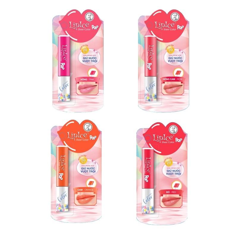 Review Son Lipice – Dòng son dưỡng môi “chất như nước cất” nhất định không thể bỏ lỡ 12 Son dưỡng Lipice Sheer Color POP