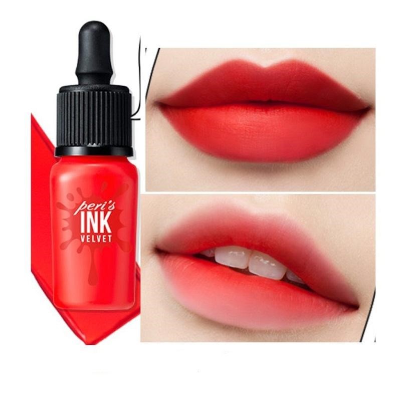 Review Son Ink – Dòng sản phẩm Hot được các tín đồ làm đẹp săn lùng 10 Son màu 15 Girlish Red