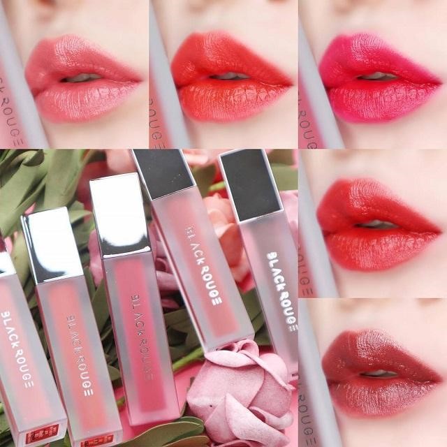 Review son Black Rouge Version Air Fit Velvet Tint màu “trendy” của từng version được chị em săn lùng 2021 8