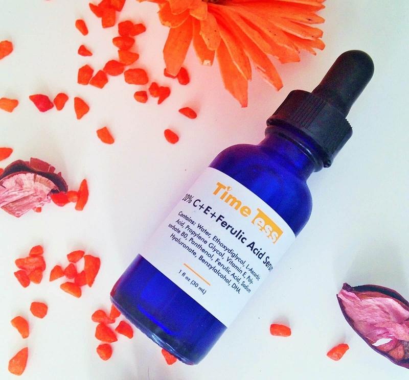 Review Serum Timeless – Sản phẩm chăm sóc da làm triệu trái tim phải đẹp loạn nhịp 8 Timeless 20% Vitamin C + E Ferulic Acid Serum