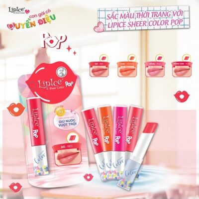 Review 7 loại son Lipice – Dòng son dưỡng môi nhất định không thể bỏ lỡ 2025