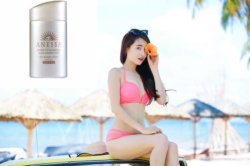 Review kem chống nắng Anessa tốt nhất cho các bạn gái 3 Anessa giúp da được mềm mại và trắng sáng