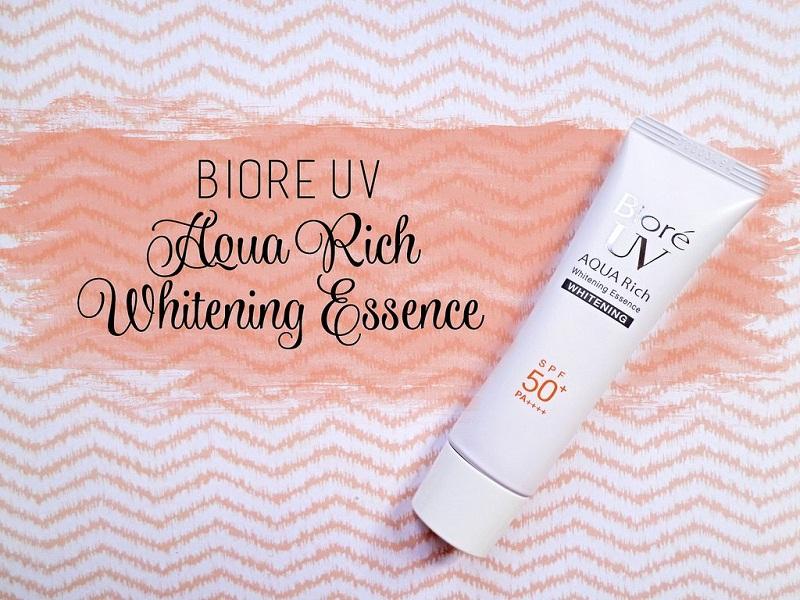 Top 10 kem chống nắng Biore được ưa chuộng - Cùng khám phá nào! 12 Biore UV Aqua rich Whitening Essence SPF 50+