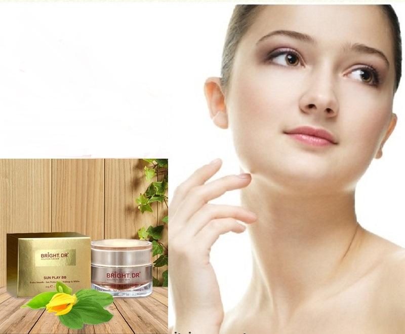 Top 10 kem chống nắng cho da khô chị em nhất định không nên bỏ lỡ 17 Bright Dr - Sun Play BB giúp da mịn màng