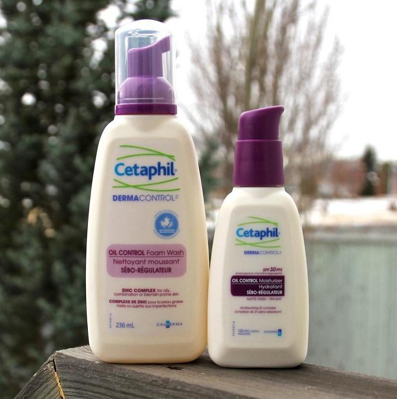 Review sữa rửa mặt Cetaphil 12 Cetaphil Dermacontrol Foam Wash