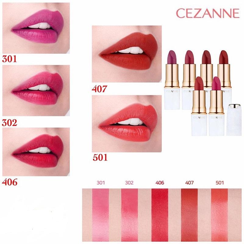 Review son Cezanne dành cho "chị em bạn dì" khi lựa chọn 6 Chất son bên trong mềm mượt