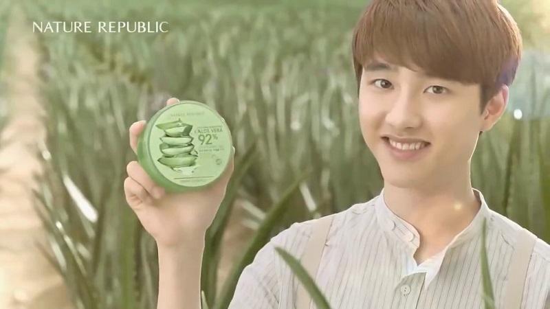 Top 10 hãng mỹ phẩm Hàn Quốc Hot nhất mọi thời đại 14 Nature Republic HOT trend với gương mặt đại diện EXO