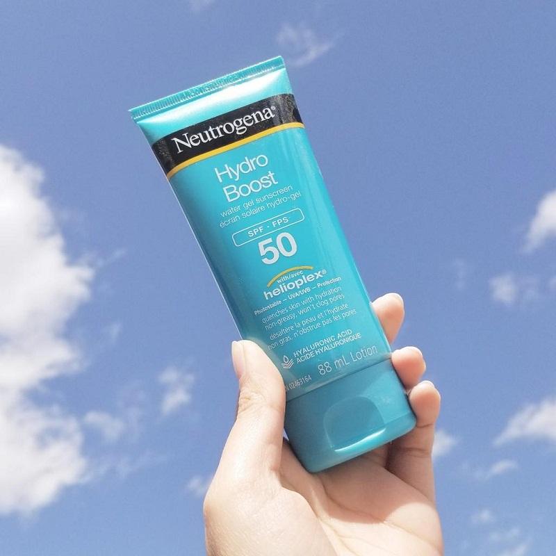 Kem chống nắng Neutrogena – Sức hấp dẫn không thể chối từ 17 Neutrogena Hydro Boost giúp da dưỡng ẩm