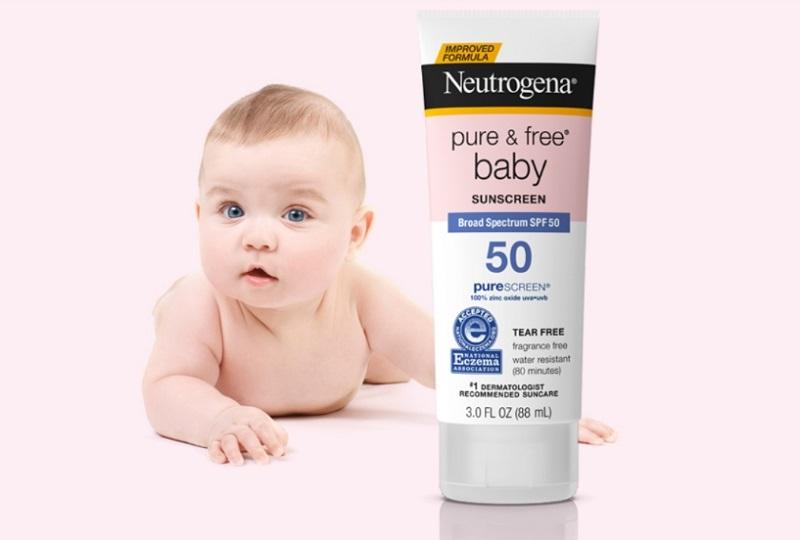 Kem chống nắng Neutrogena – Sức hấp dẫn không thể chối từ 13 Neutrogena Pure & Free Baby
