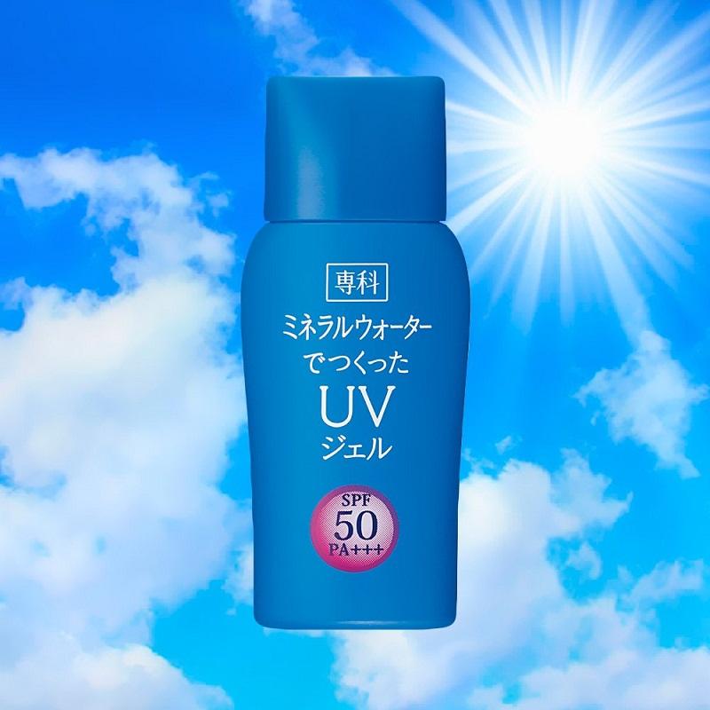 Review kem chống nắng Senka – Chàng kỵ sĩ tài bảo vệ làn da trắng sáng và khỏe mạnh 10 Shiseido Hada Senka Mineral Water UV Gel