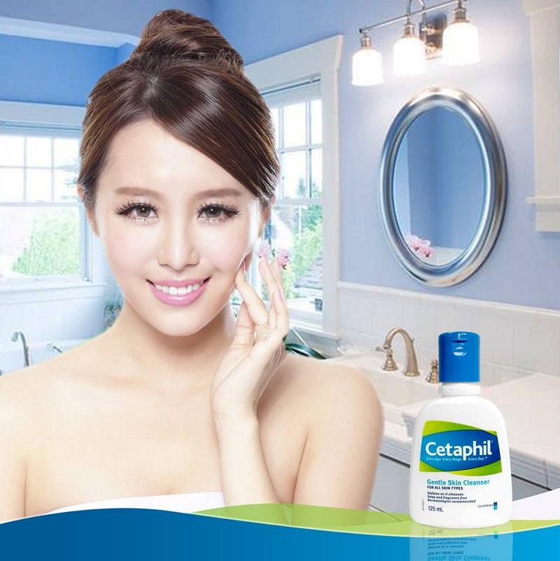 Sử dụng Cetaphil phù hợp với nhiều làn da