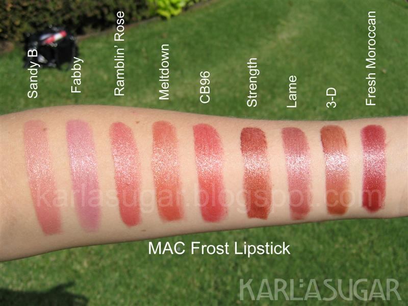 Review Son MAC - Tổng hợp bảng màu son MAC đầy đủ cho các dòng 18