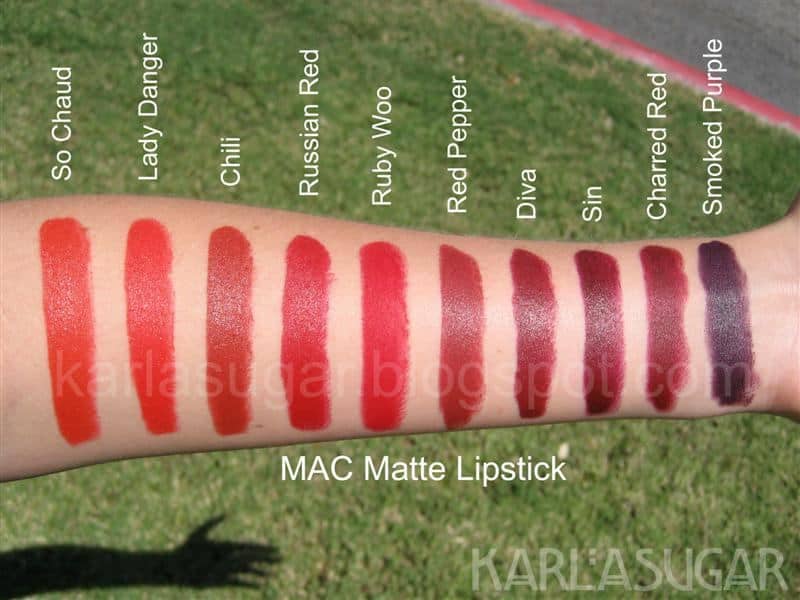 Review Son MAC - Tổng hợp bảng màu son MAC đầy đủ cho các dòng 2