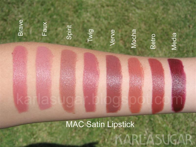 Review Son MAC - Tổng hợp bảng màu son MAC đầy đủ cho các dòng 11 Son môi MAC Satin với 31 màu đa dạng