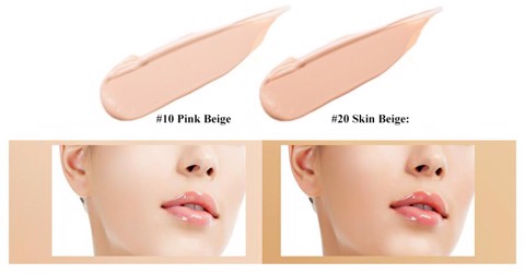 Review tất tần tật về phấn nước Lime 4 Lime Tone màu của phấn mướcReal Cover Pink Cushion