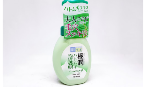 Sữa rửa mặt cho da nhờn Hada Labo Gokujyun Hatomugi Foaming Cleanser