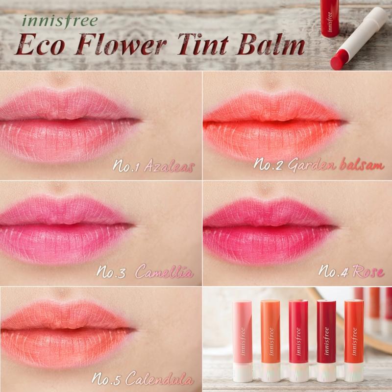Review son dưỡng môi Innisfree, đừng vội lướt qua! 5 Innisfree Eco Flower Tint Lip Balm