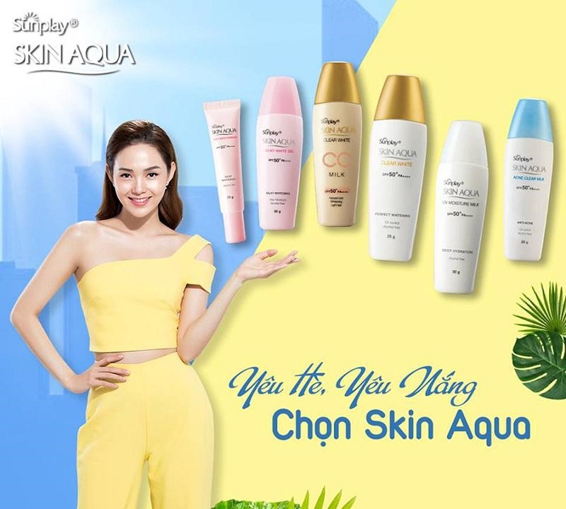 Kem chống nắng Skin Aqua – Dòng kem chống nắng bình dân đầy chất lượng 1 Kem chống nắng Skin Aqua