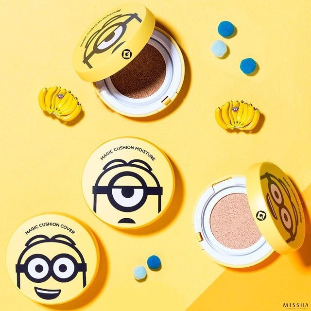 Giá rẻ, che khuyết điểm tốt, phấn nước Missha có thực sự an toàn? 7 Phấn nước Missha Minion Magic Cushiontạo tạo cảm giác da mướt, mượt mà không bị môc hay khô da