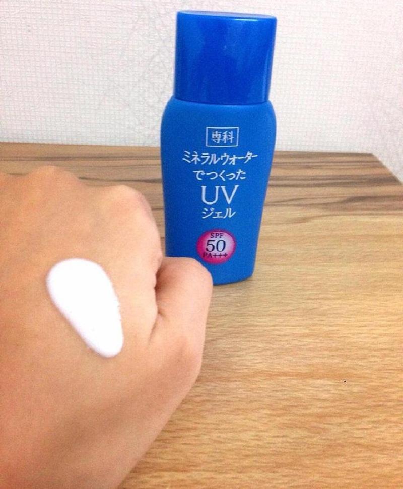 Kem chống nắng Shiseido – Người bạn đồng hành đáng tin cậy của chị em 7 Shiseido Hada Senka Mineral Water UV Gel SPF50 PA+++ tạo cơn sốt lớn