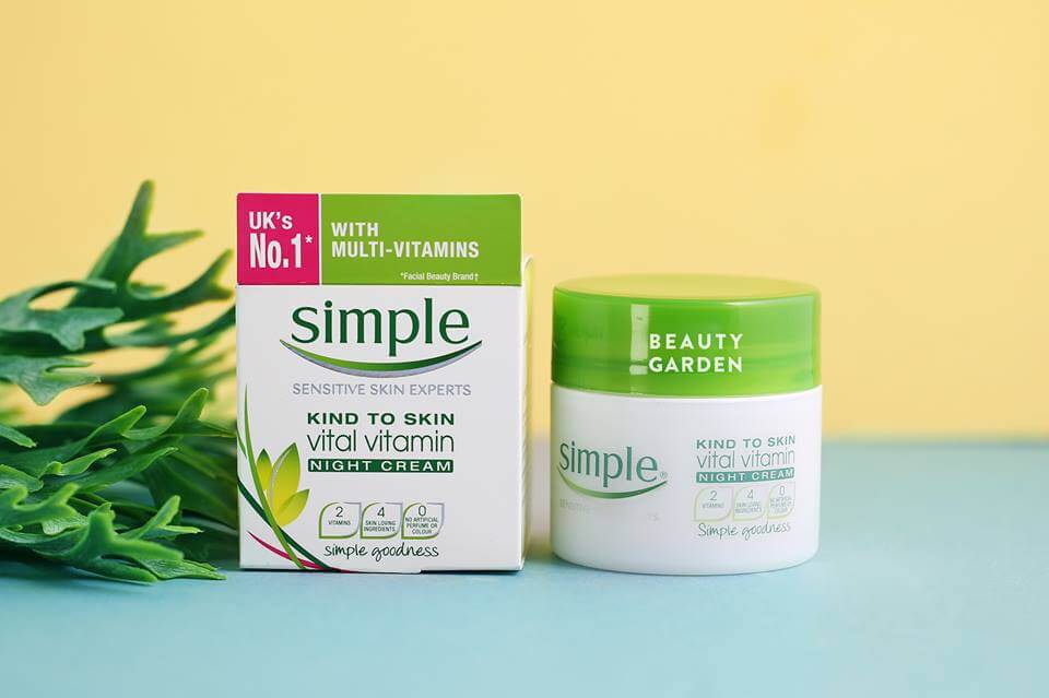 Top 10 kem dưỡng ẩm giá bình dân nên dùng để bảo vệ da khi giao mùa 13 Simple Kind To Skin Vital Vitamin Cream