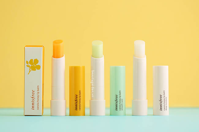 Review top 10 son dưỡng môi lâu trôi, tái tạo da tươi hồng không nên bỏ lỡ! 5 Son dưỡng môi Innisfree - Thương hiệu Hàn Quốc