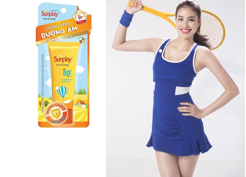 Kem chống nắng Sunplay – Sản phẩm chống nắng “Quốc Dân” đang gây bão hiện nay 11 Sunplay Out-going SPF 50+ PA+++ thoải mái vận động mà không lo nắng