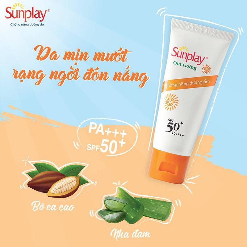 Kem chống nắng Sunplay – Sản phẩm chống nắng “Quốc Dân” đang gây bão hiện nay 10 Sunplay Out-going SPF 50+ PA+++