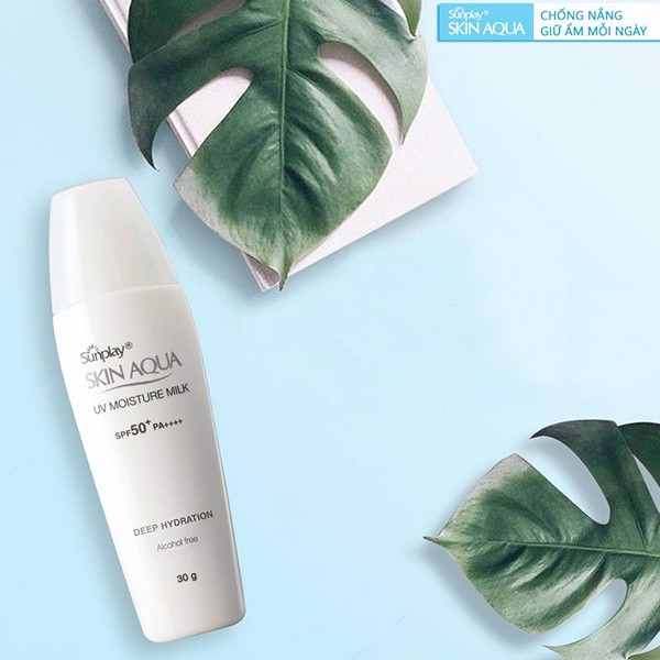 Kem chống nắng Sunplay – Sản phẩm chống nắng “Quốc Dân” đang gây bão hiện nay 17 Sunplay Skin Aqua UV Moisture Milk SPF 50+ PA+++