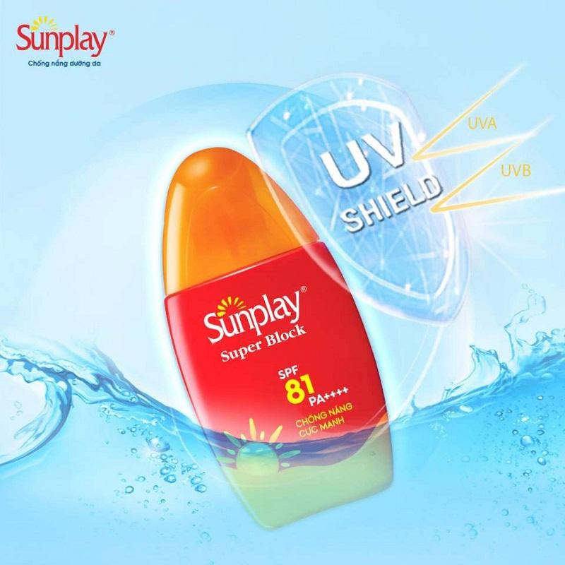 Kem chống nắng Sunplay – Sản phẩm chống nắng “Quốc Dân” đang gây bão hiện nay 5 Sunplay Super Block SPF81 PA+++