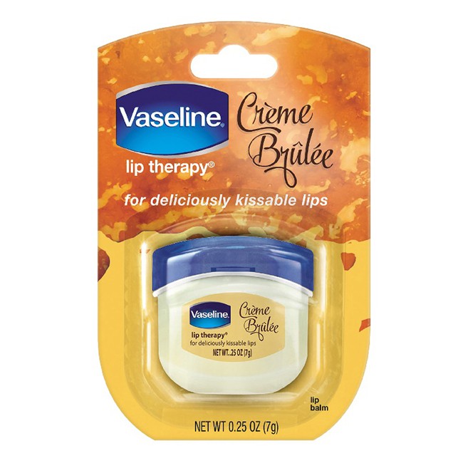 Son dưỡng môi Vaseline có tốt không, an toàn với người dùng không? 5 Vaseline Lip Therapy Creme Brulee