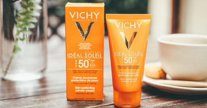 Kem chống nắng Vichy – Nâng cấp khả năng bảo vệ da suốt ngày dài 7 Vichy Ideal Soleil Mattifying Face Fluid Dry Touch SPF 50 PA+++