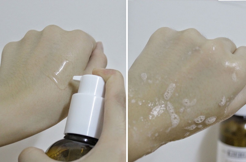 Cách sử dụng Kiehl’s Calendula Deep Cleansing Foaming Face Wash