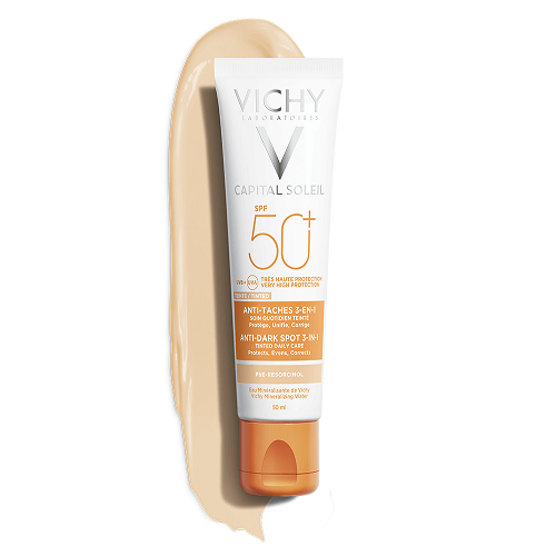 Kem chống nắng Vichy Ideal Soleil 3in1 Tinted Anti - Dark Spots Care