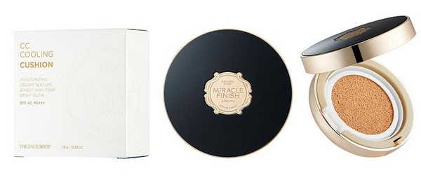 Phấn nước The Face Shop có tốt không? 13 CC Cooling Cushion The Face Shop