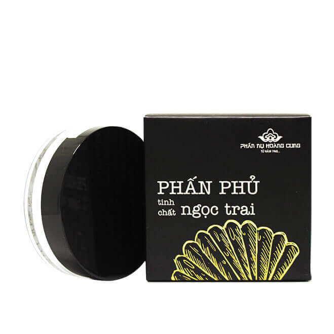 Phấn phủ tinh chất ngọc trai màu trắng