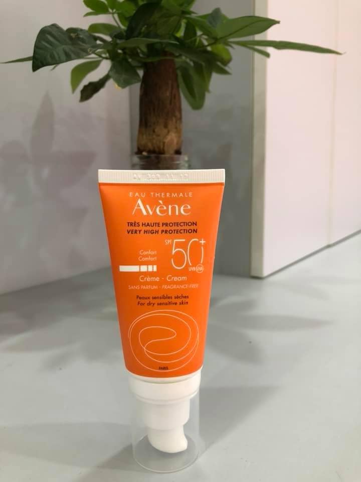 Những loại kem chống nắng Avene nổi đình đám được thế giới yêu thích hiện nay 8 Avène Very High Protection Cream SPF 50+ Fragrance Free