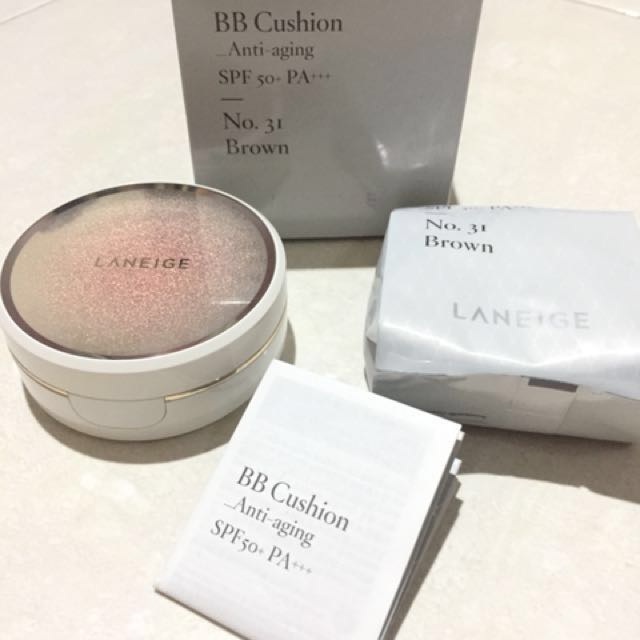 Review các loại phấn nước Laneige đang gây sốt hiện nay 13 Review Laneige Anti Aging Cushion