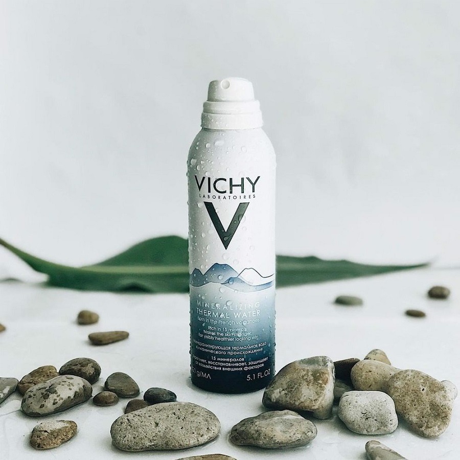 Công dụng của chai xịt khoáng Vichy
