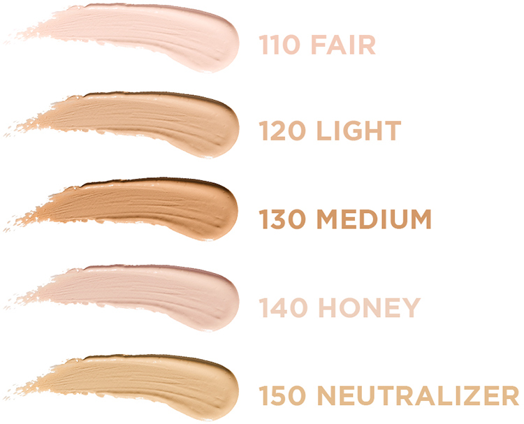Top 10 kem che khuyết điểm “thần thánh” cho phái đẹp 11 Bảng màu kem che khuyết điểm Maybelline