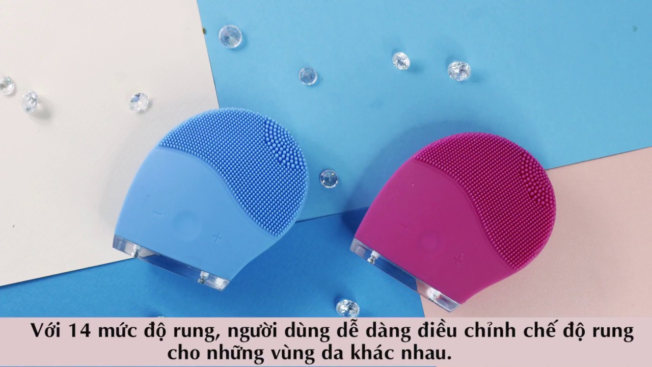 Review máy rửa mặt Halio có tốt không? 2 Máy rửa mặt Halio có tới 14 chế độ rung