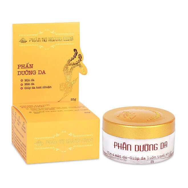 Review tất tần tật Phấn Nụ Hoàng Cung 13 Phấn dưỡng da chứa tinh chất sữa bò non giúp phục hồi độ đàn hồi và sự tươi trẻ cho làn da.